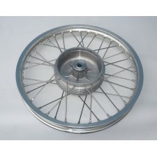 KOLO CELÉ - BUBNOVÉ  - 1,60-18&QUOT;  S DRÁŽKOU NA POKLICI - HLINÍKOVÝ RÁFEK - (NEREZOVÝ VÝPLET)